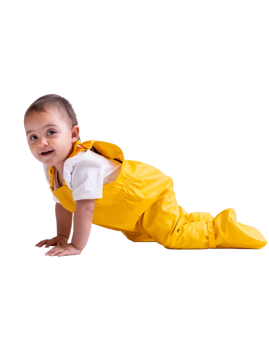 Свободные спортивные брюки BMS BabyBuddy, лимонно-желтый — фото 2