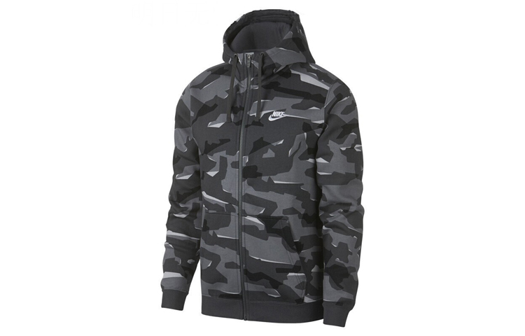 

Nike Куртка мужская серая черная, Gray Black