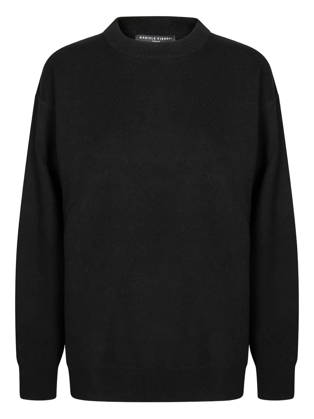 

Джемпер с круглым вырезом Daniele Fiesoli, черный