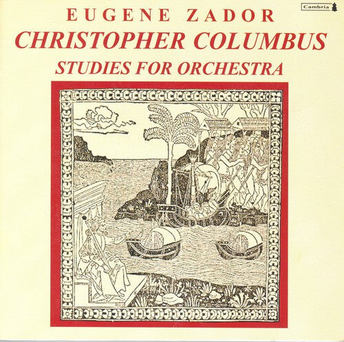 

CD диск Zador / Halasz: Christopher Columbus