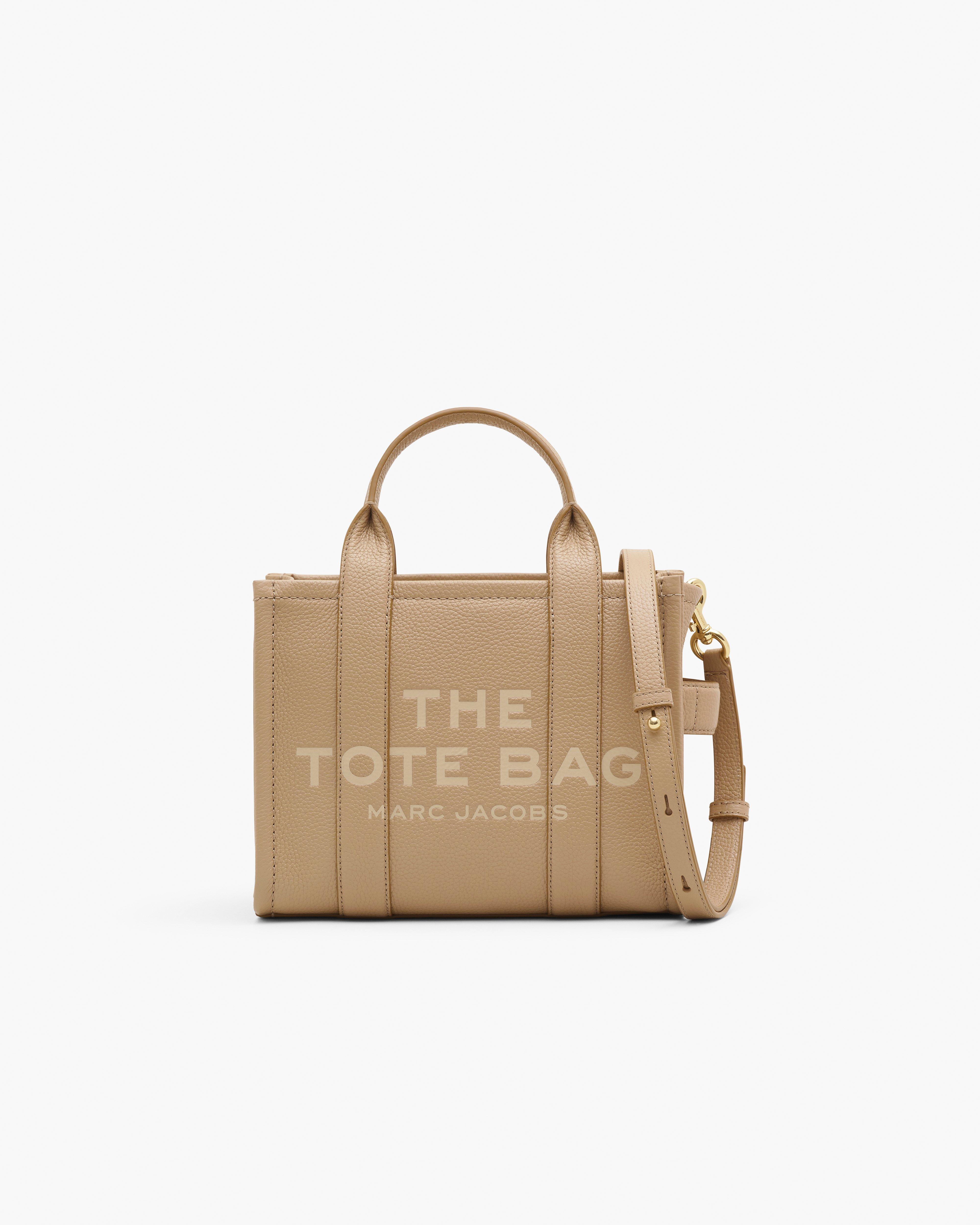 

Маленькая кожаная сумка-тоут Marc Jacobs, коричневый