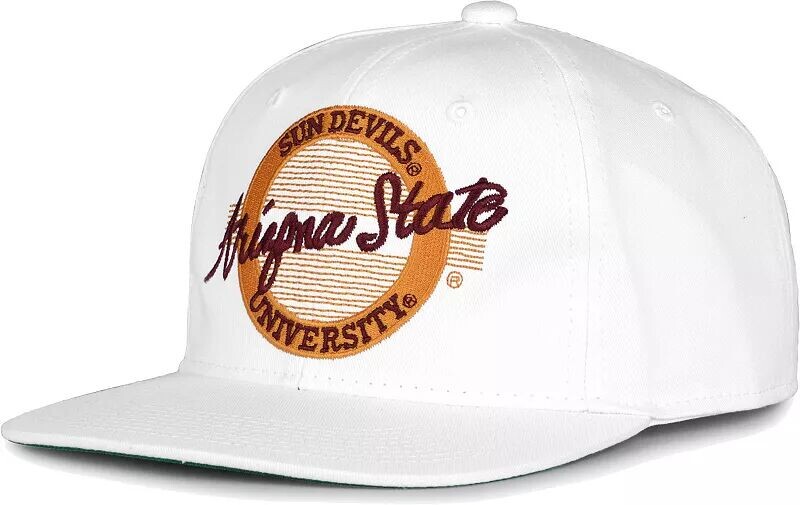 

Мужская регулируемая шапка белого круга The Game Arizona State Sun Devils