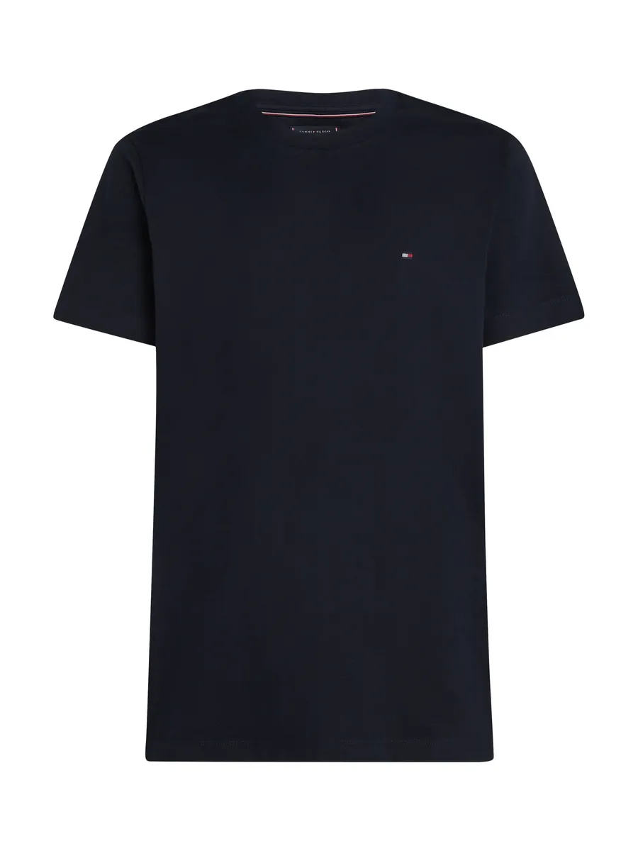 

Футболка Tommy Hilfiger "ESSENTIAL REG FIT SOLID TEE", с круглым вырезом, цвет Desert Sky
