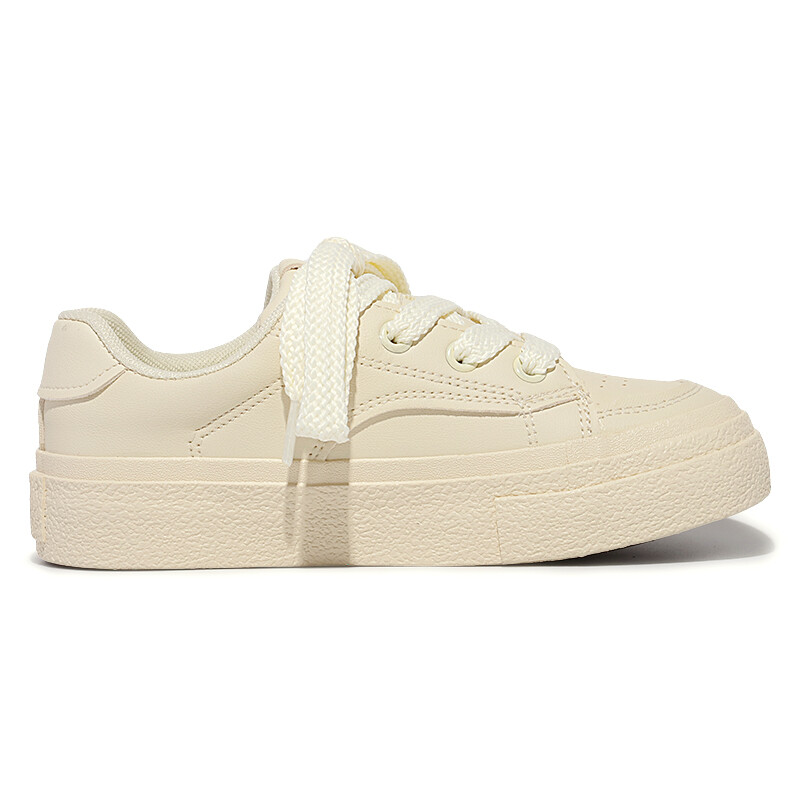 

Кроссовки Miss Zhang Skateboard Shoes Women's Low-Top, бежевый