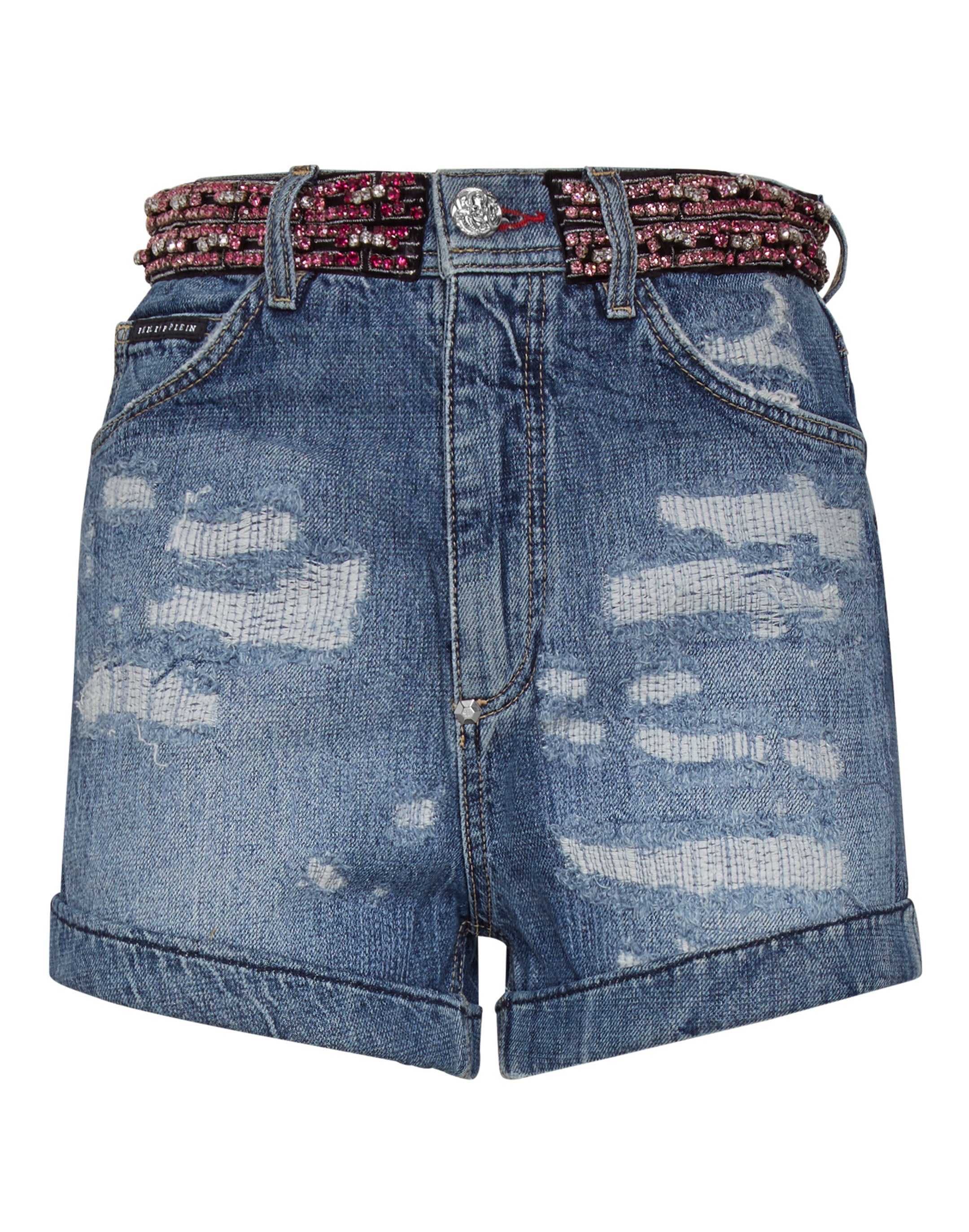 

Шорты Кристалл PHILIPP PLEIN, цвет medium blue
