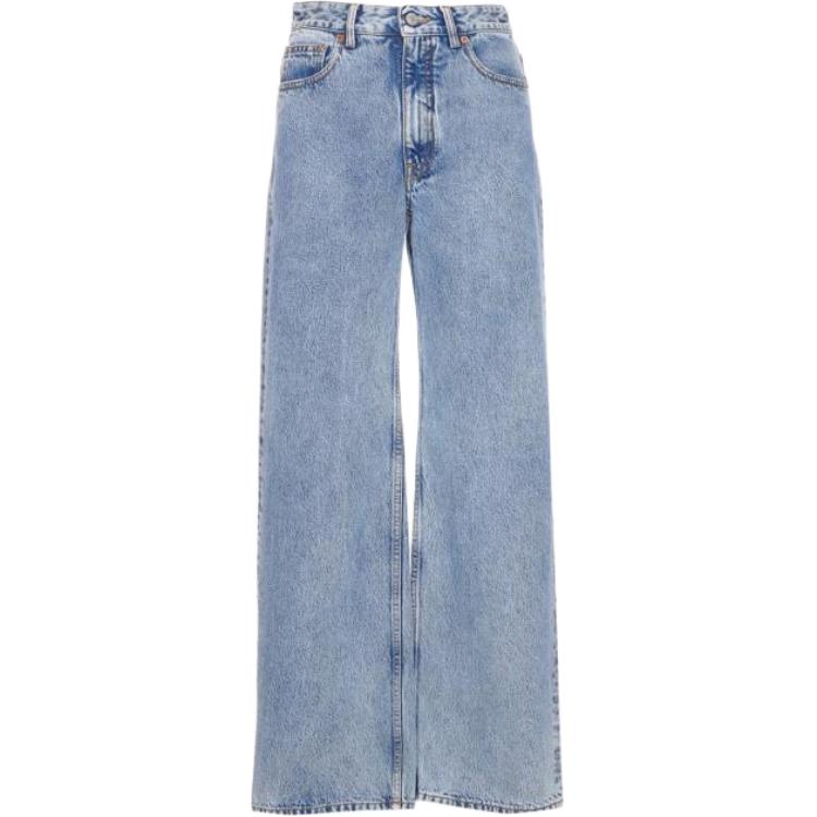 

Джинсы wide-leg MM6 Maison Margiela, синий