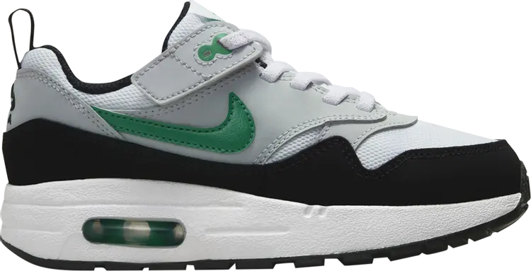 

Кроссовки Air Max 1 EasyOn PS 'Black Stadium Green', белый