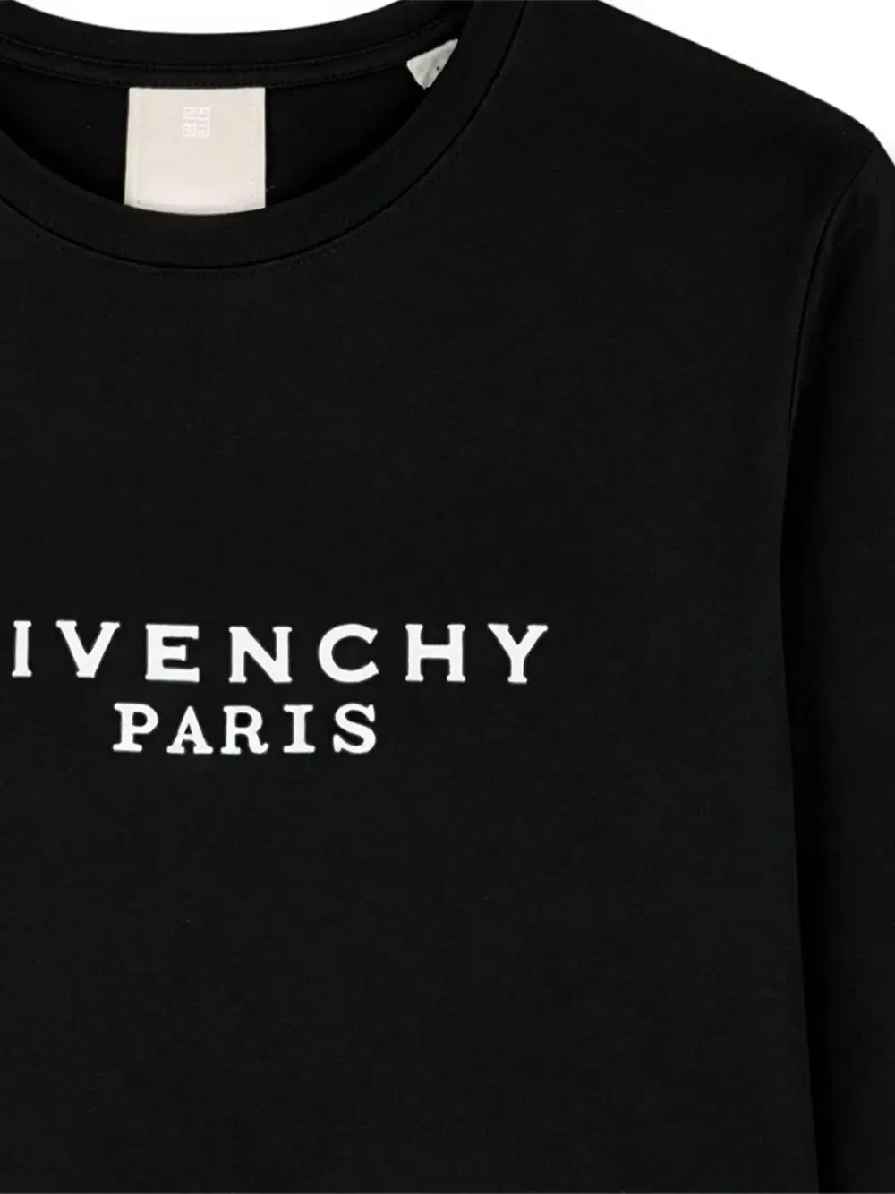 Футболка с длинными рукавами и логотипом Givenchy Kids, черный — фото 2