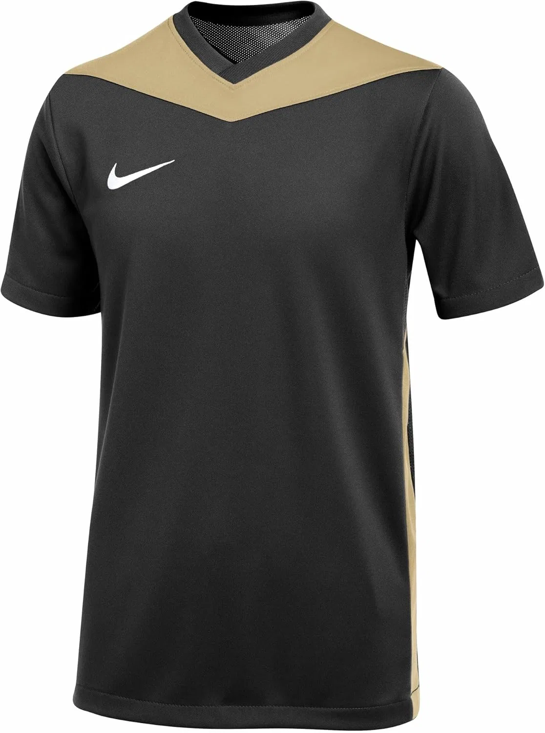 Футболка Nike Dri-FIT Park Derby IV, мужская, Black/Jersey Gold/White