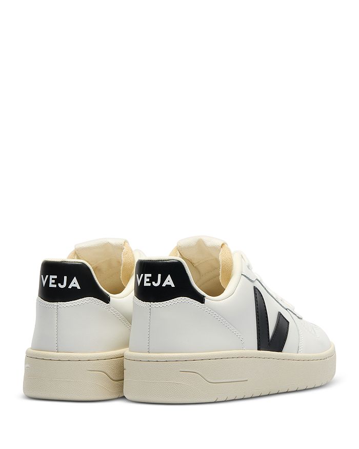 Мужские кроссовки V-10 Low Top из сетки и замши VEJA, белый — фото 2