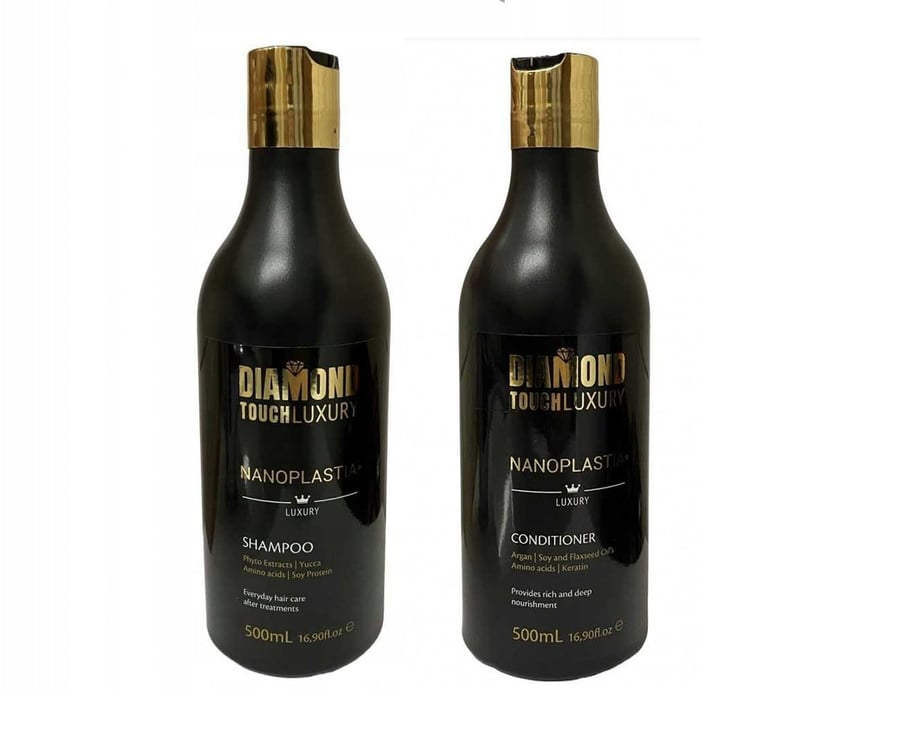 

Коробка Diamond Touch Luxury After Nanoplastii Шампунь + Кондиционер 2x500 мл