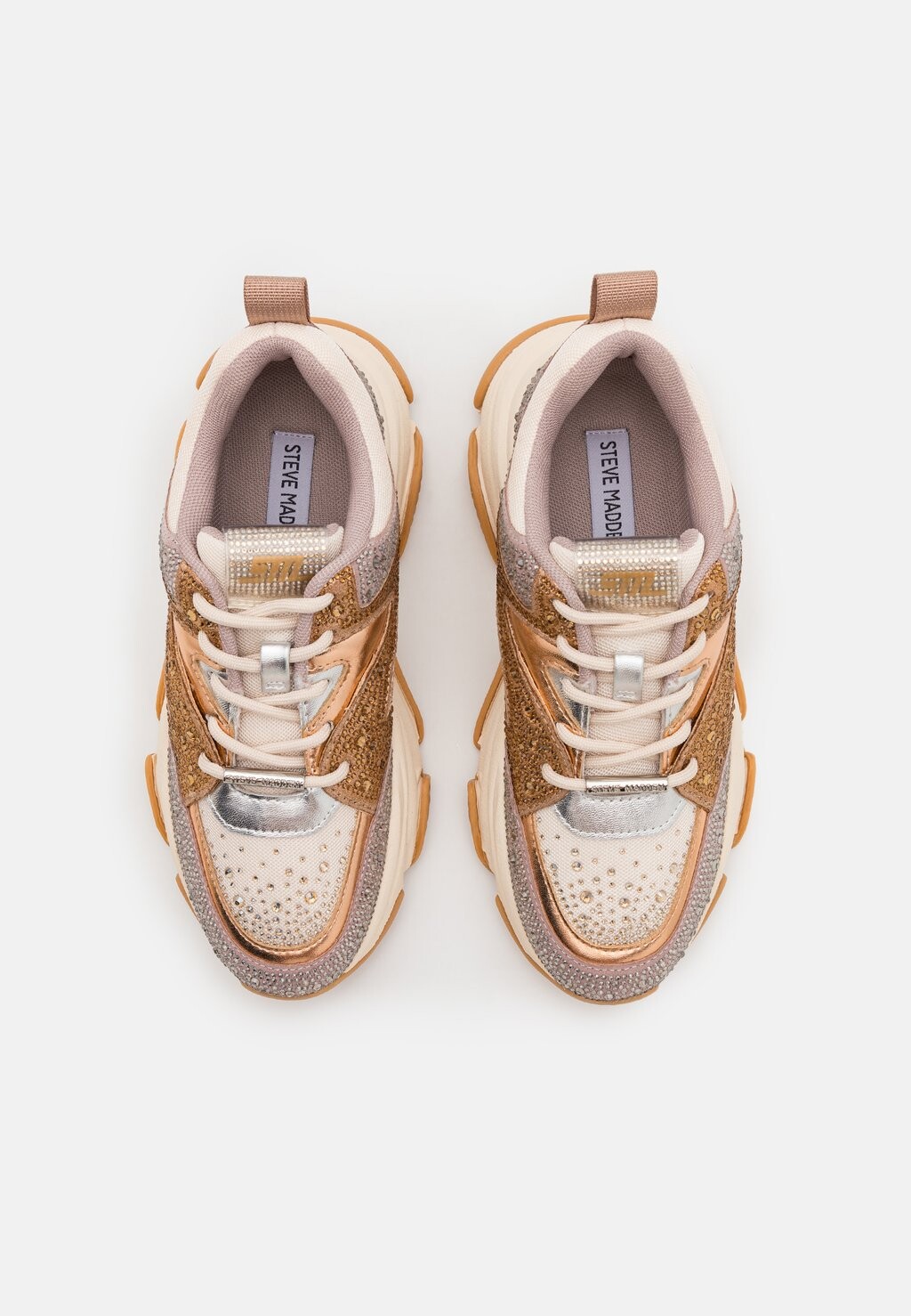 

Кроссовки PRIVY Steve Madden, серо-коричневый