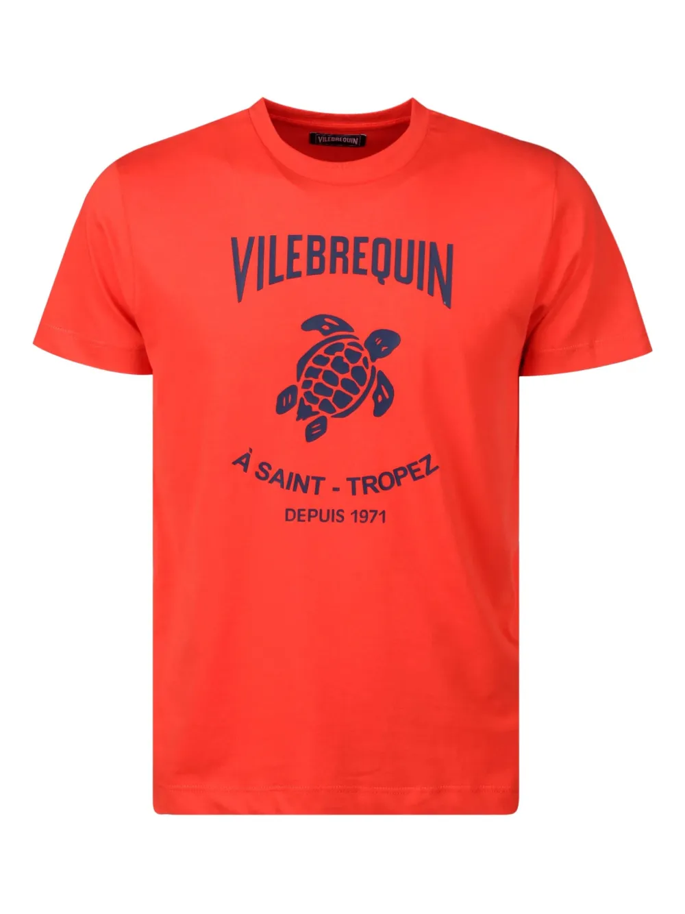 

Футболка с графичным принтом Vilebrequin, красный