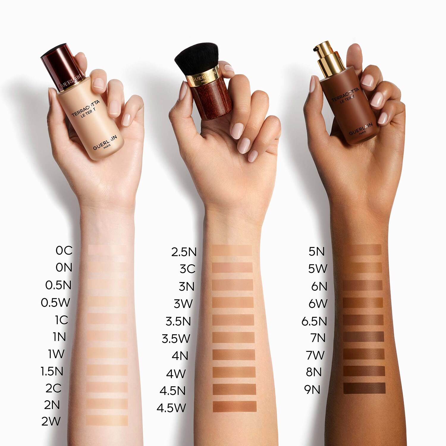 Тональная основа Terracotta Le Teint Guerlain, 3.5N NEUTRAL / NEUTRE (35 ml) — фото 4