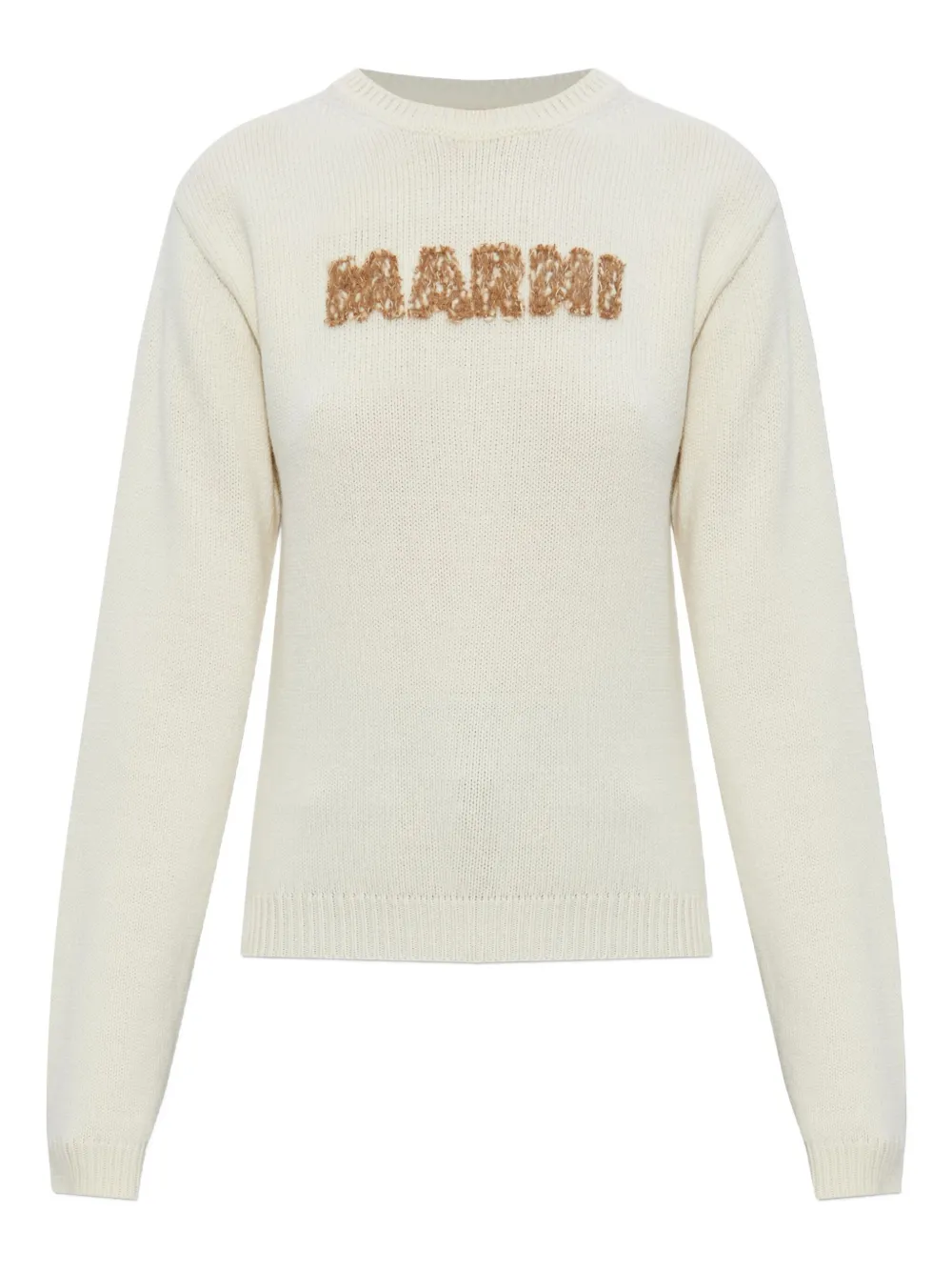 

Джемпер с лазерной обработкой Marni, нейтральный