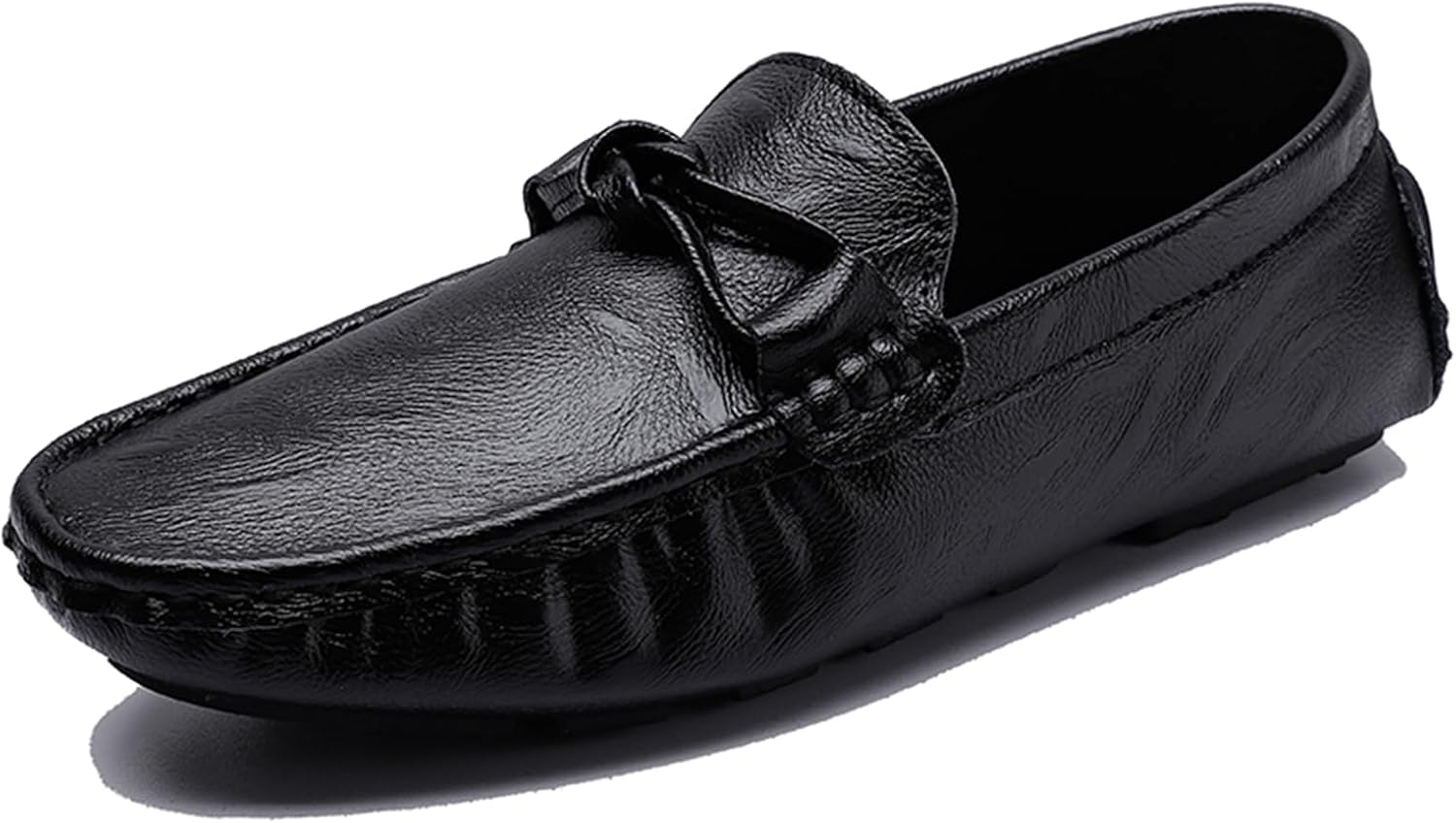 

Мужские пенни-лоаферы Abborora, мокасины для вождения, модные удобные туфли на плоской подошве, ботинки для мужчин, черный