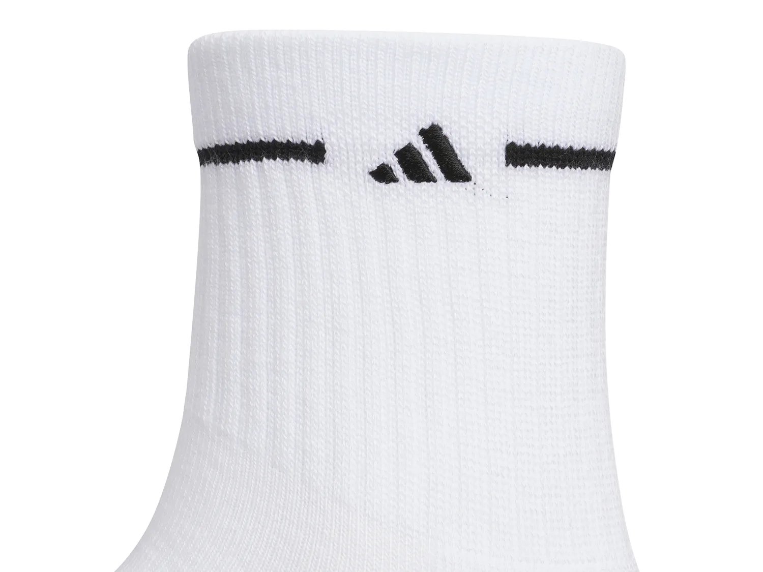 Носки adidas Cushioned Sport 3.0 Women's High Quarter Socks - 3 Pack, белый — фото 2