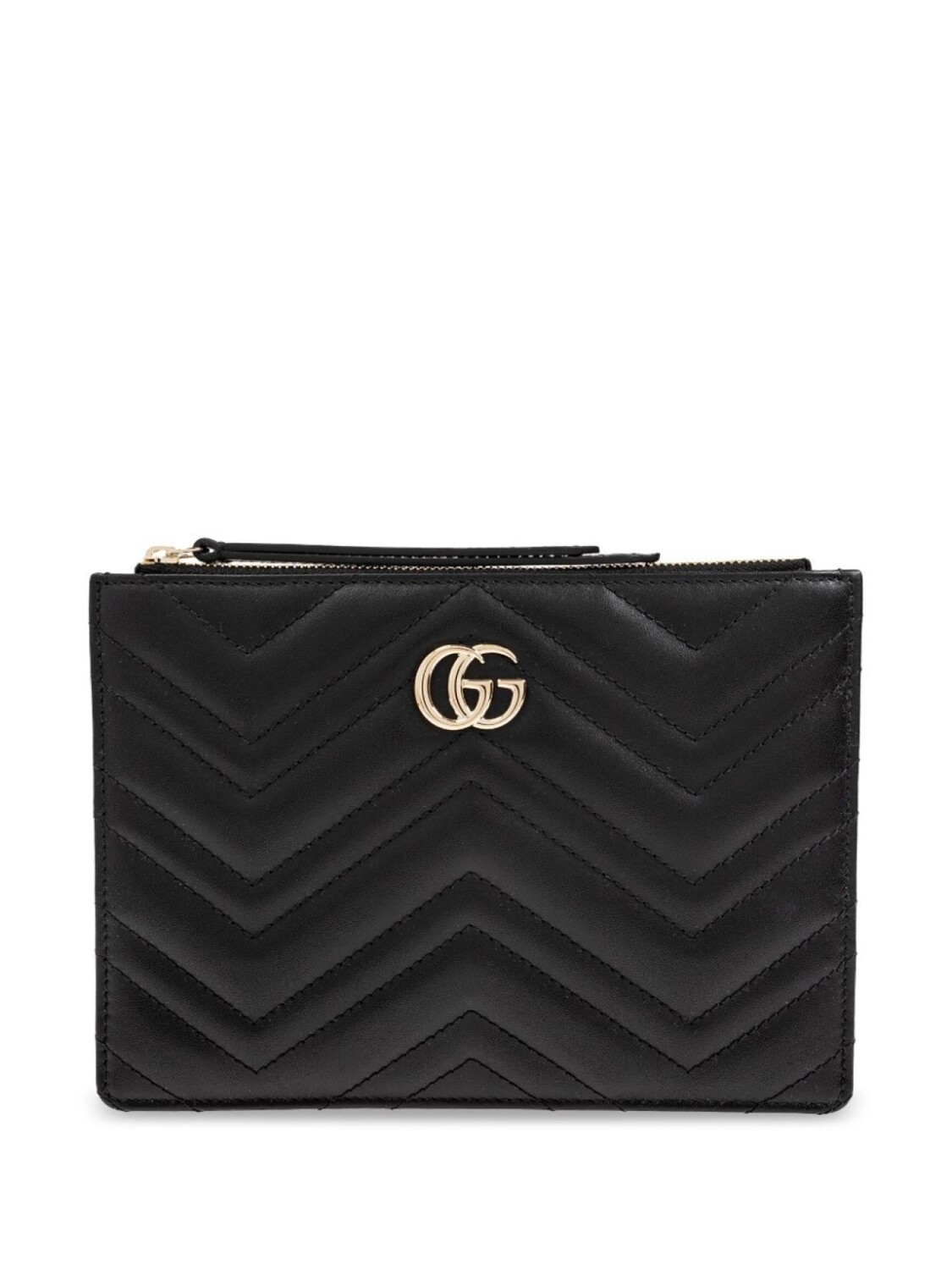 

Большая сумка-клатч GG Marmont Gucci, черный