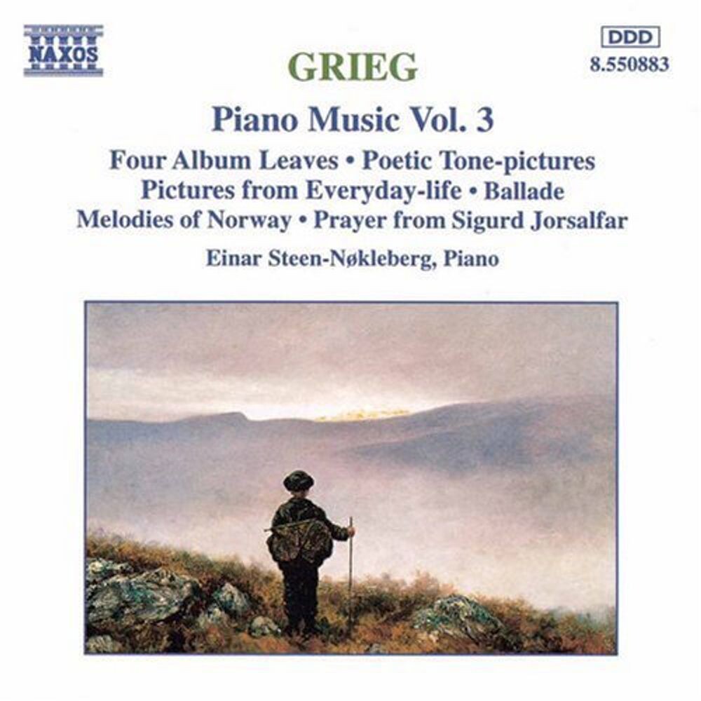

Диск CD Piano Music-Vol. 3 - Edvard Grieg