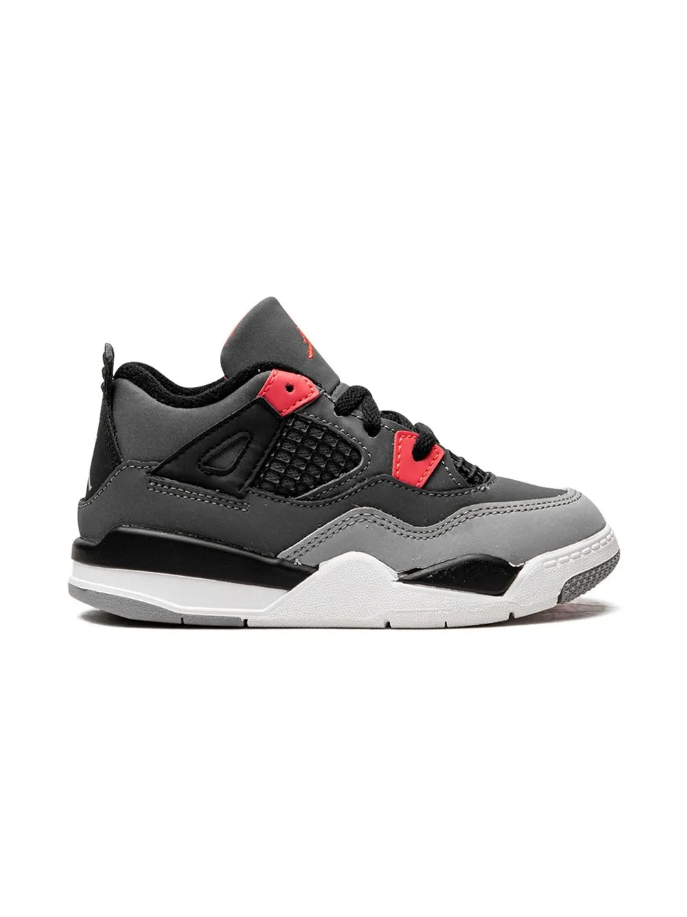 Высокие кроссовки Air Jordan 4 Jordan Kids, серый — фото 2