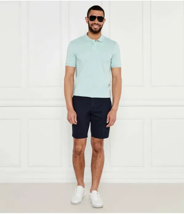 Поло Пассажир slim fit Boss Orange, мятный — фото 2