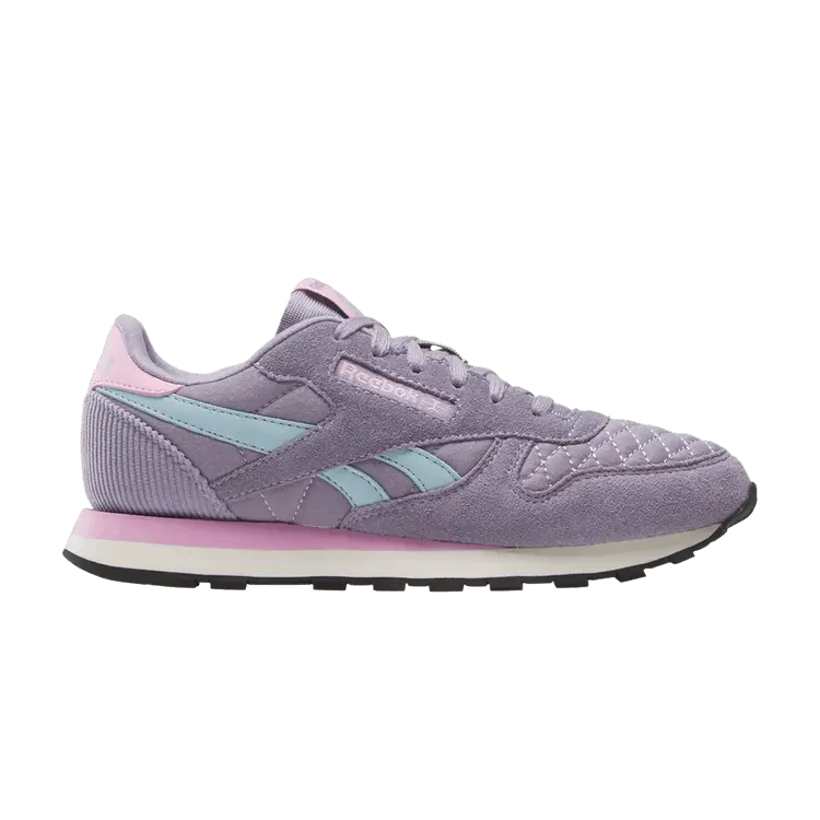 

Кроссовки Reebok Classic Leather Big Kid Dusk Purple, фиолетовый