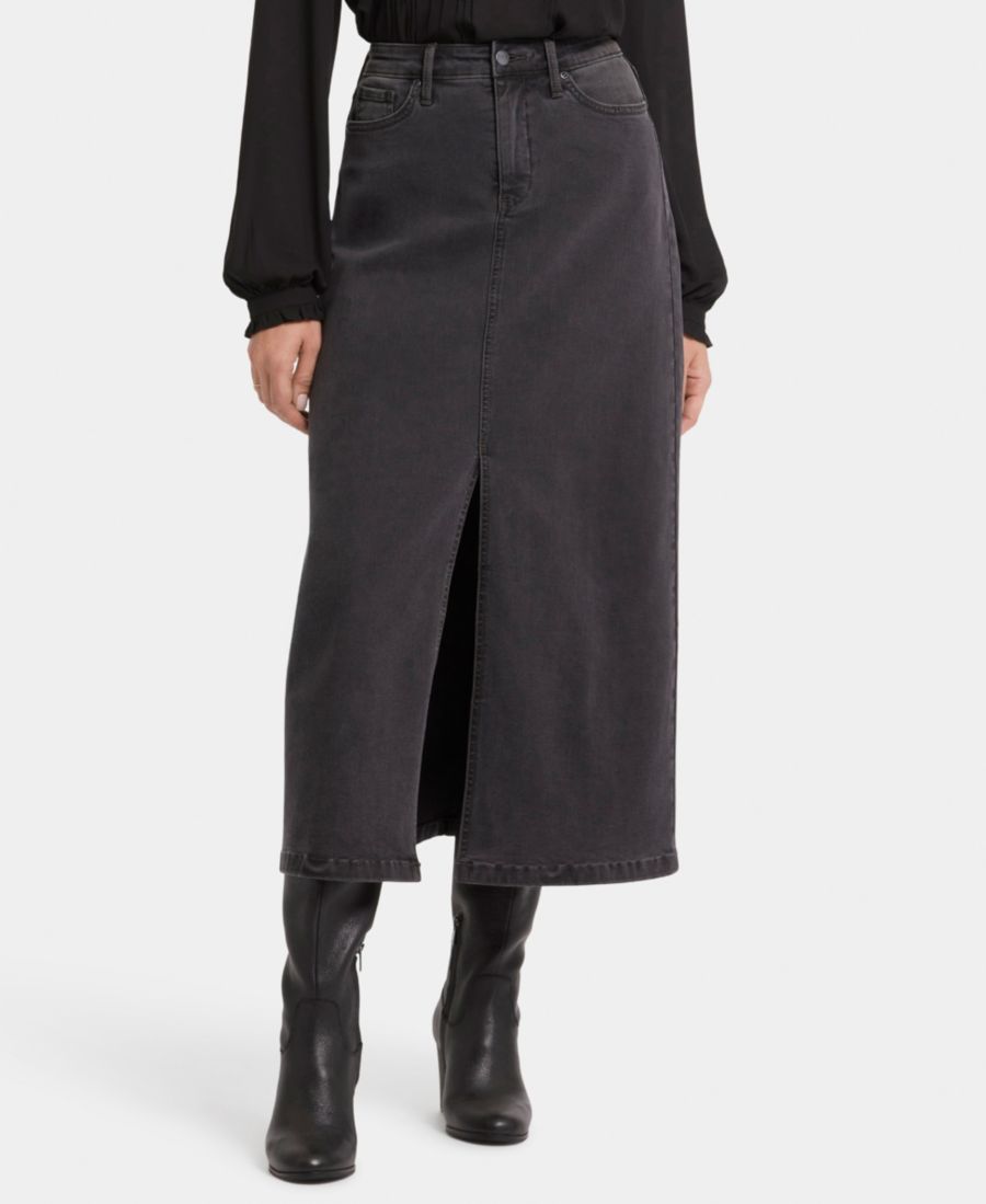 

Женская длинная юбка с высокой посадкой NYDJ, Cloud Stone