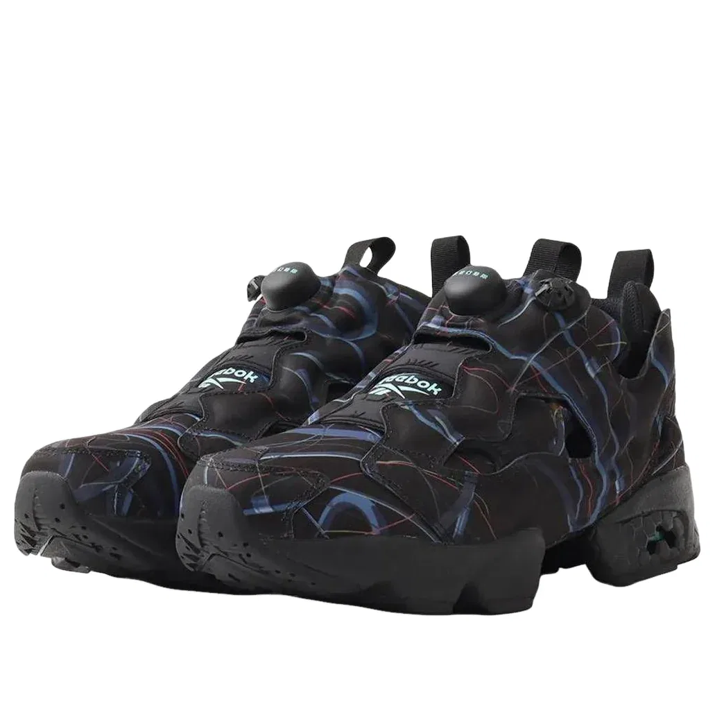 Кроссовки Reebok × Atmos × Ghost in the Shell Instapump Fury 94 'Black' 100249524, черный — фото 3