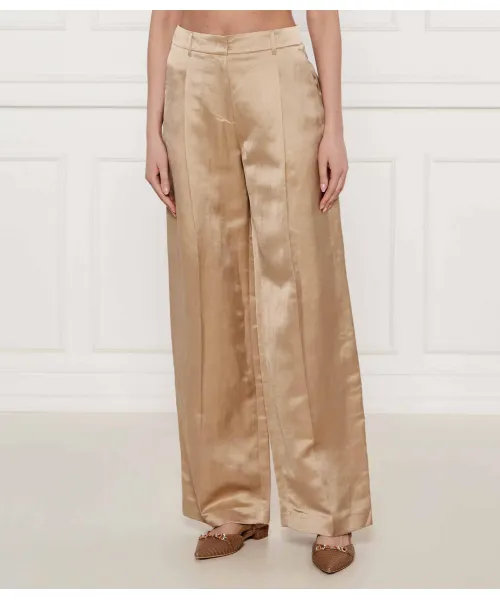 

Атласные брюки Wichita Flare fit Marc Cain, бежевый