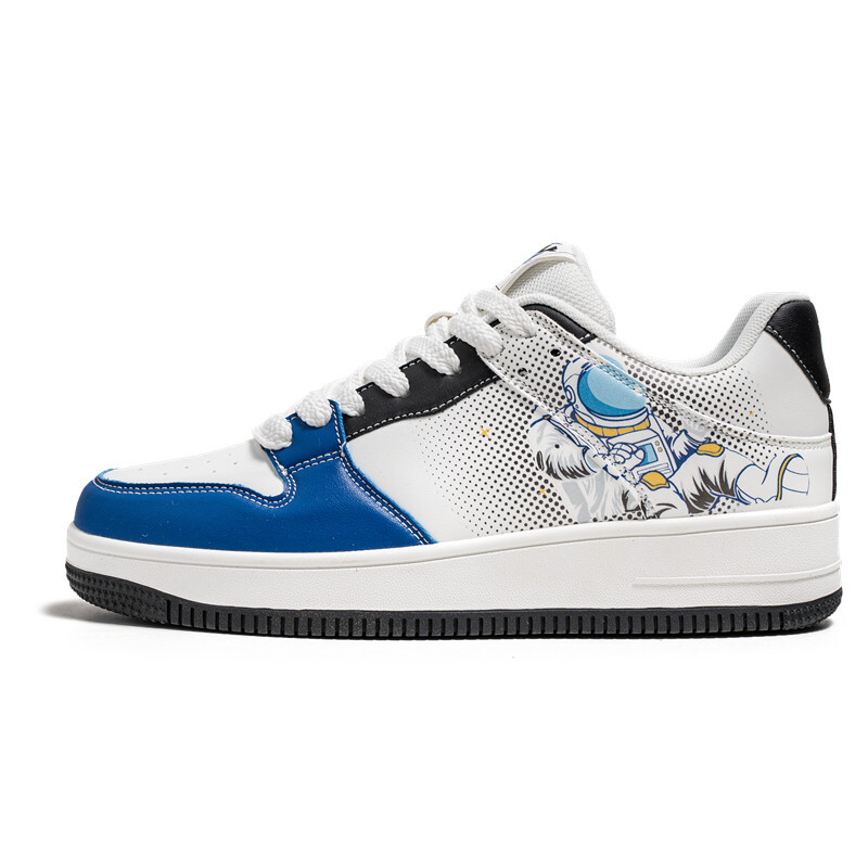 

Кроссовки Izumi QUANYANG Skateboarding Shoes Men Low-top, белый/синий