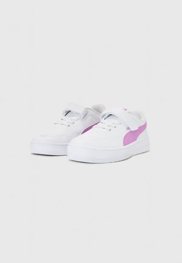 Унисекс кроссовки court lally Puma, White/Mauve Pop — фото 2