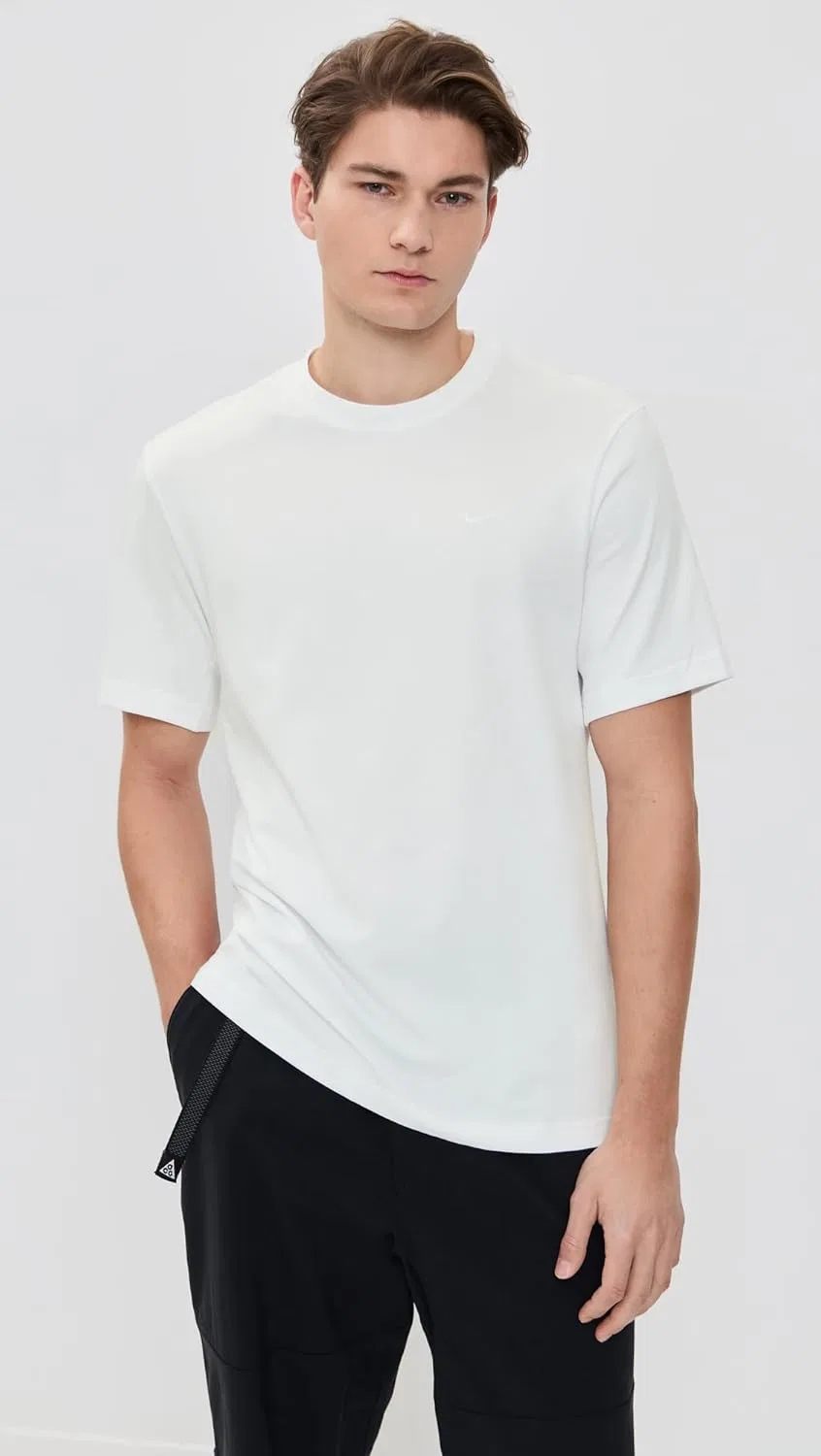 Футболка мужская Dri-FIT Nike, белый/белый — фото 2