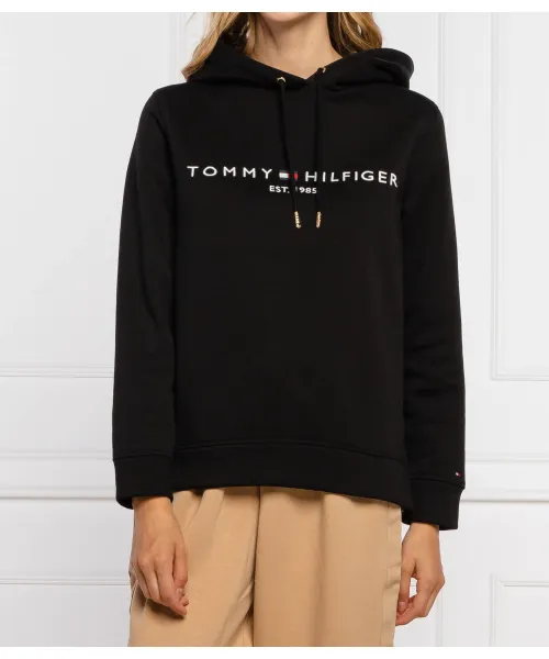 

Толстовка Regular fit Tommy Hilfiger, черный