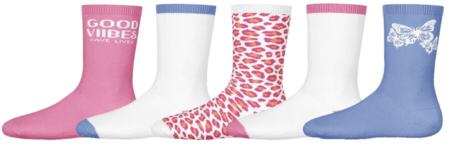 

Носки NAME IT NKFVILDE, цвет Blue/Pink/White
