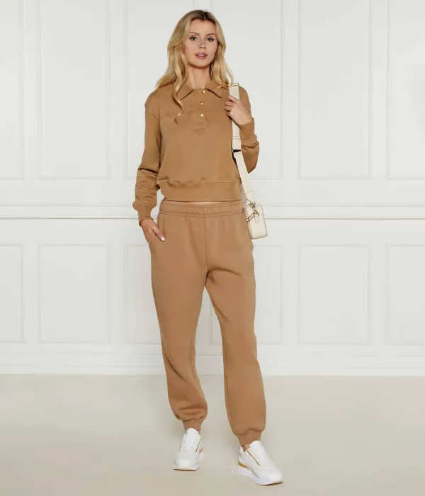 Кроссовки Lux Monogram Run из кожи Tommy Hilfiger, белый — фото 2