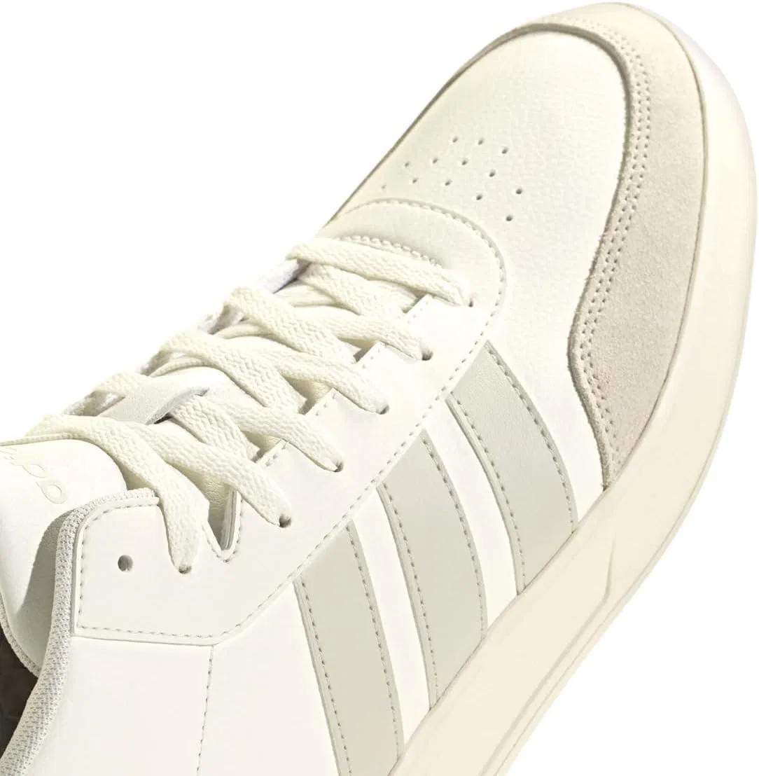 Мужские кроссовки Adidas Breaknet Mid, Off White — фото 3
