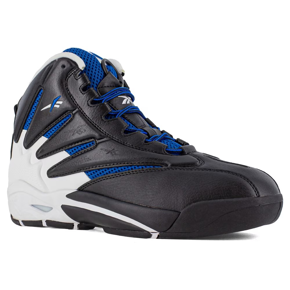 

Кроссовки для работы с композитным носком Reebok Work Blast High Top, черный/белый/синий