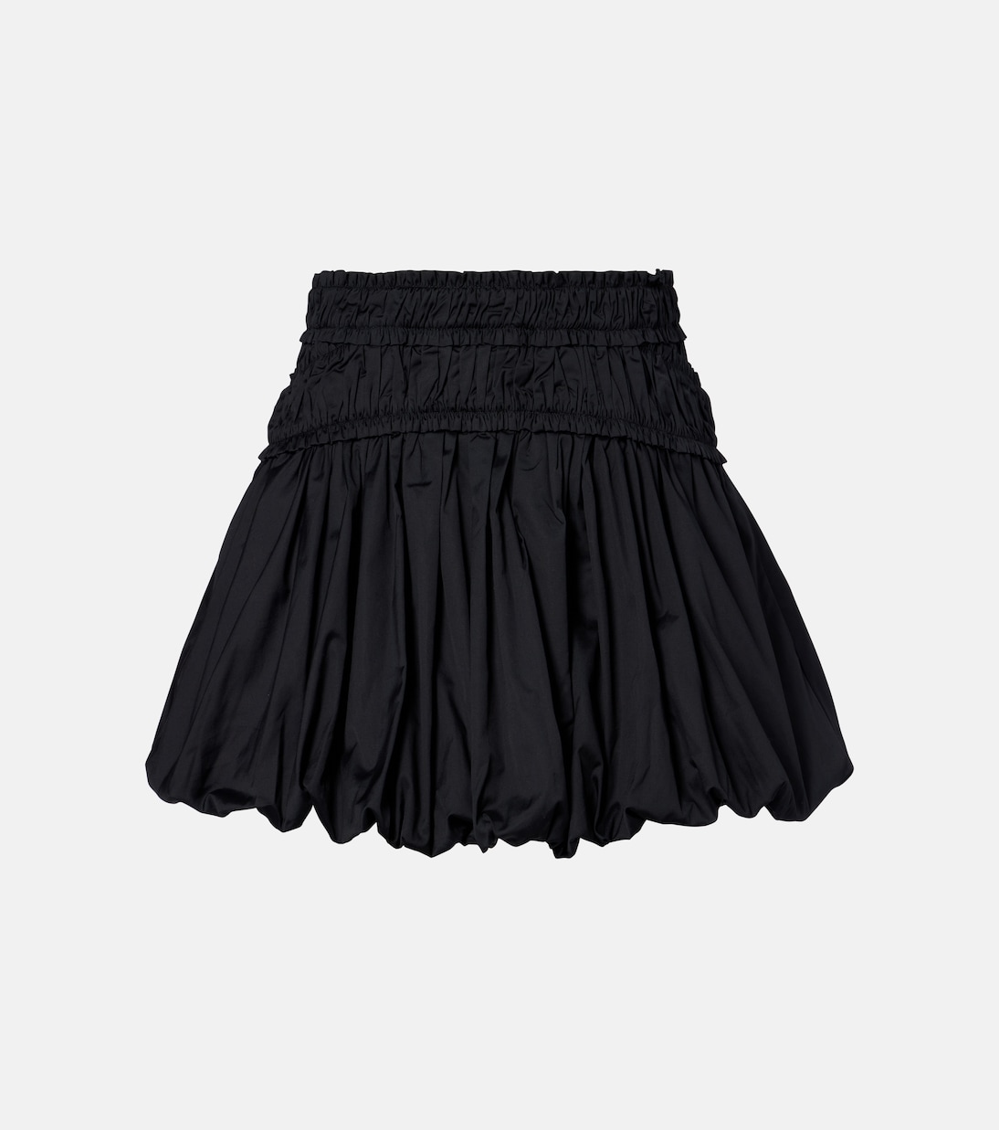 

Мини-юбка Nicolette из хлопка Ulla Johnson, Noir