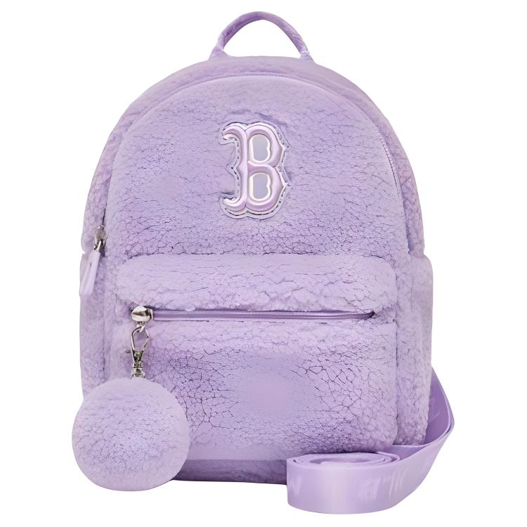 

MLB Мини рюкзак женский из полиэстера фиолетовый, Purple