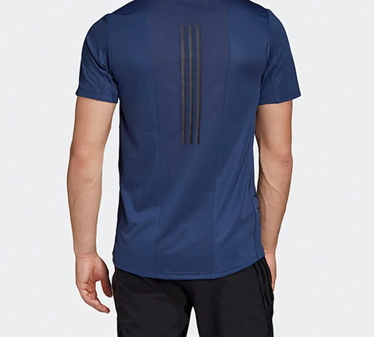 Adidas Футболка мужская tech indigo — фото 4