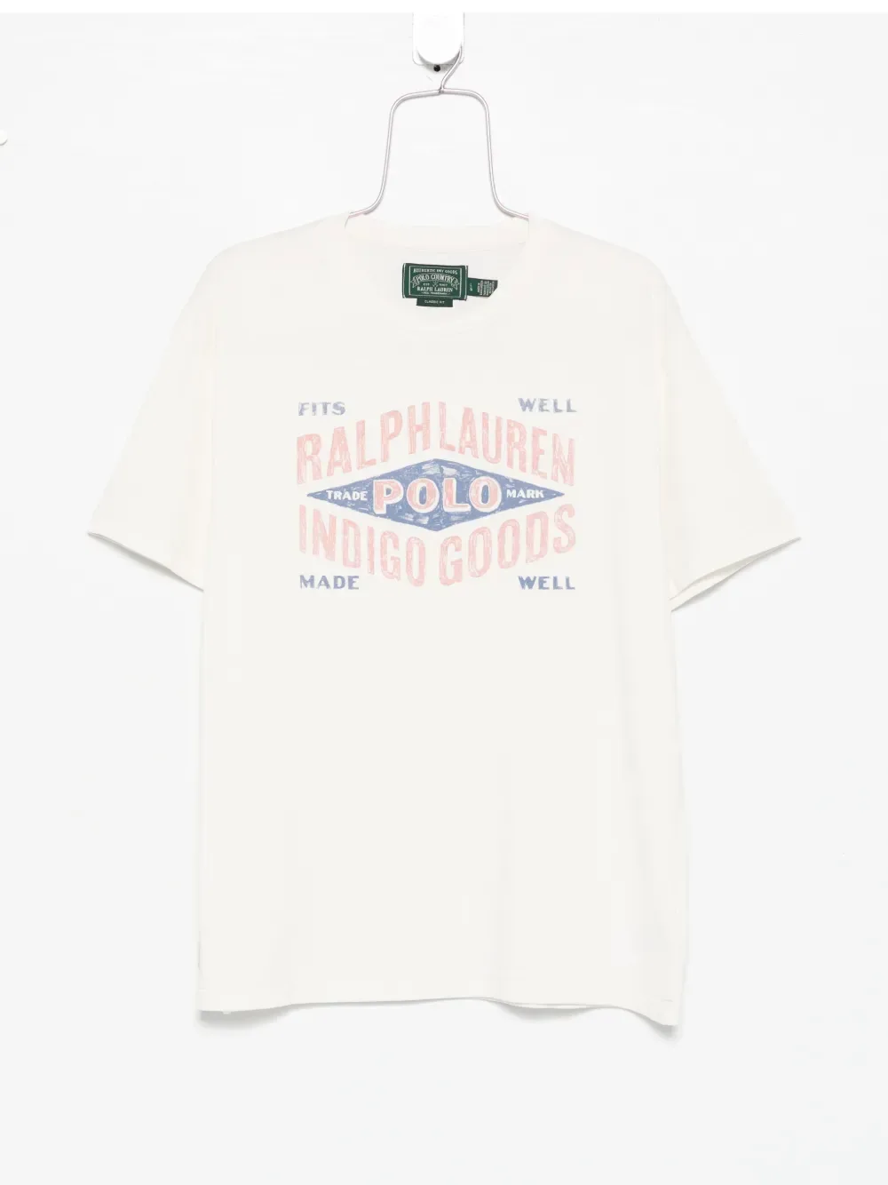 Футболка с графическим принтом Polo Country POLO RALPH LAUREN, белый