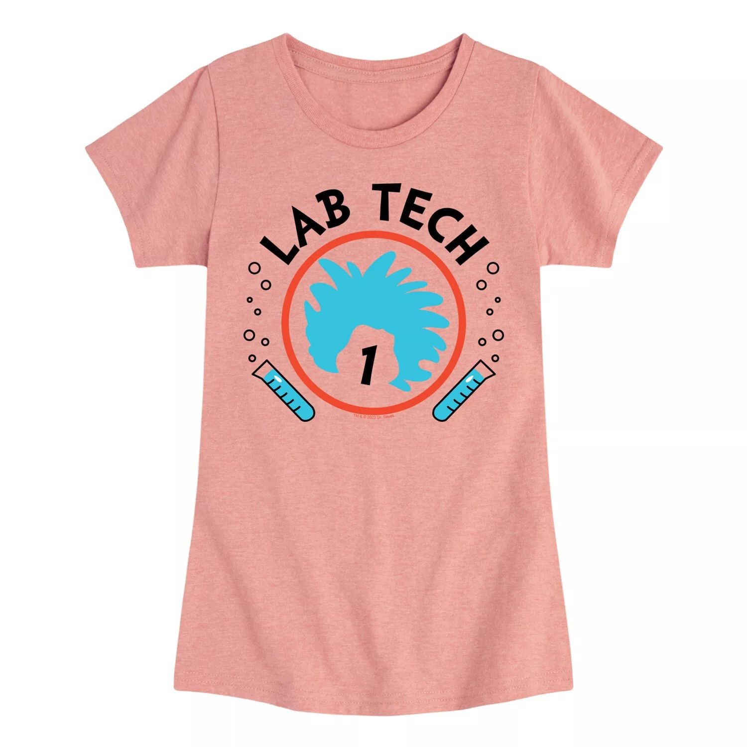 

Футболка Dr. Seuss Lab Tech 1 для девочек 7–16 лет Licensed Character