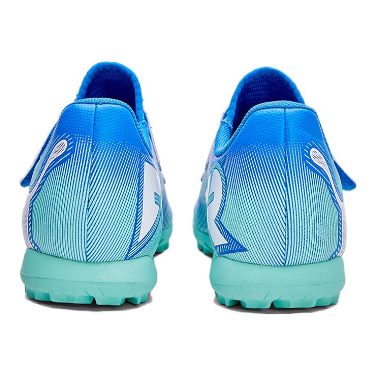 FUTURE 7 PLAY Низкие Детские Футбольные Бутсы Синие Детские PUMA — фото 4