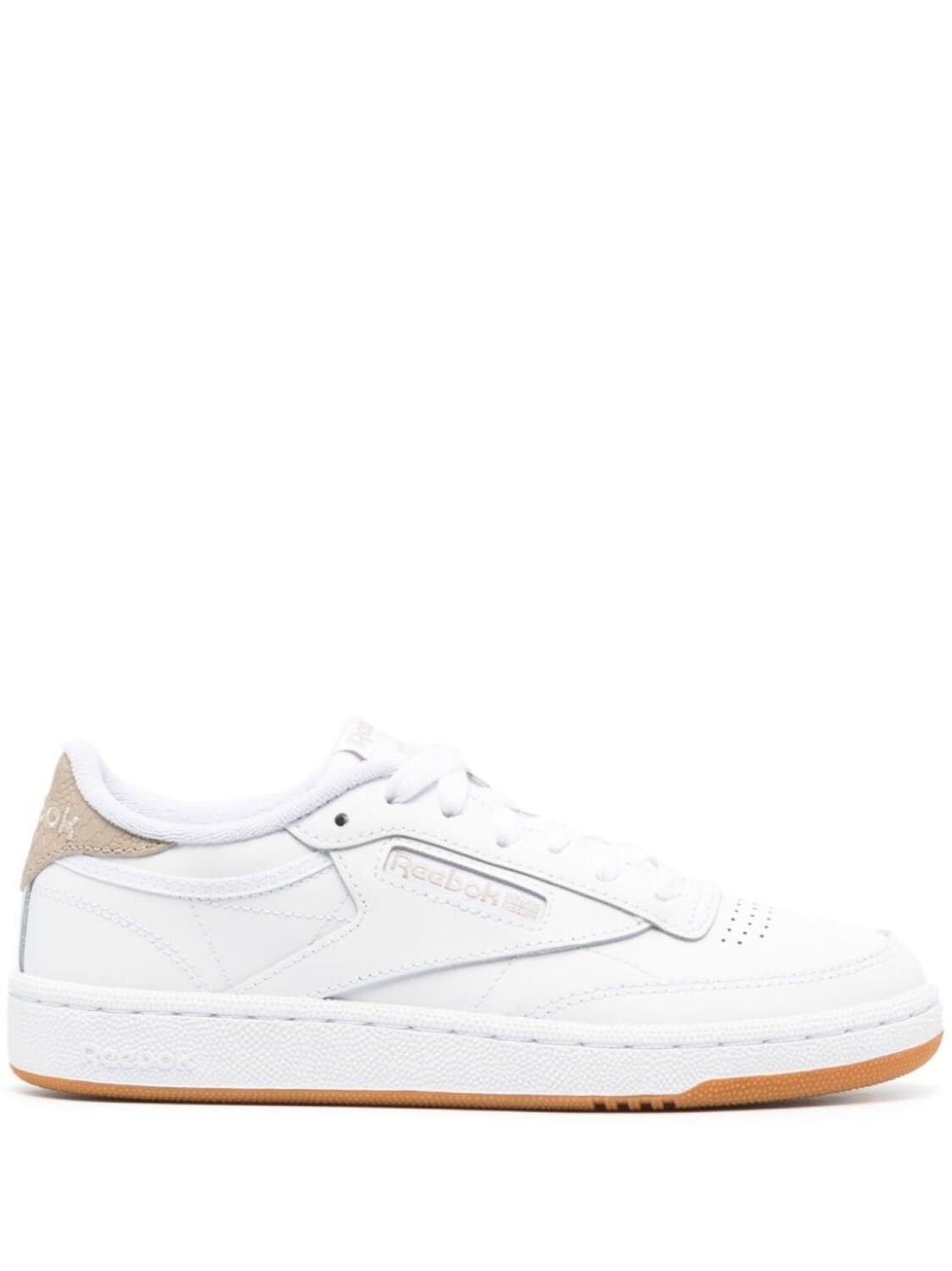 

Кроссовки Reebok Club C 85, белый/бежевый