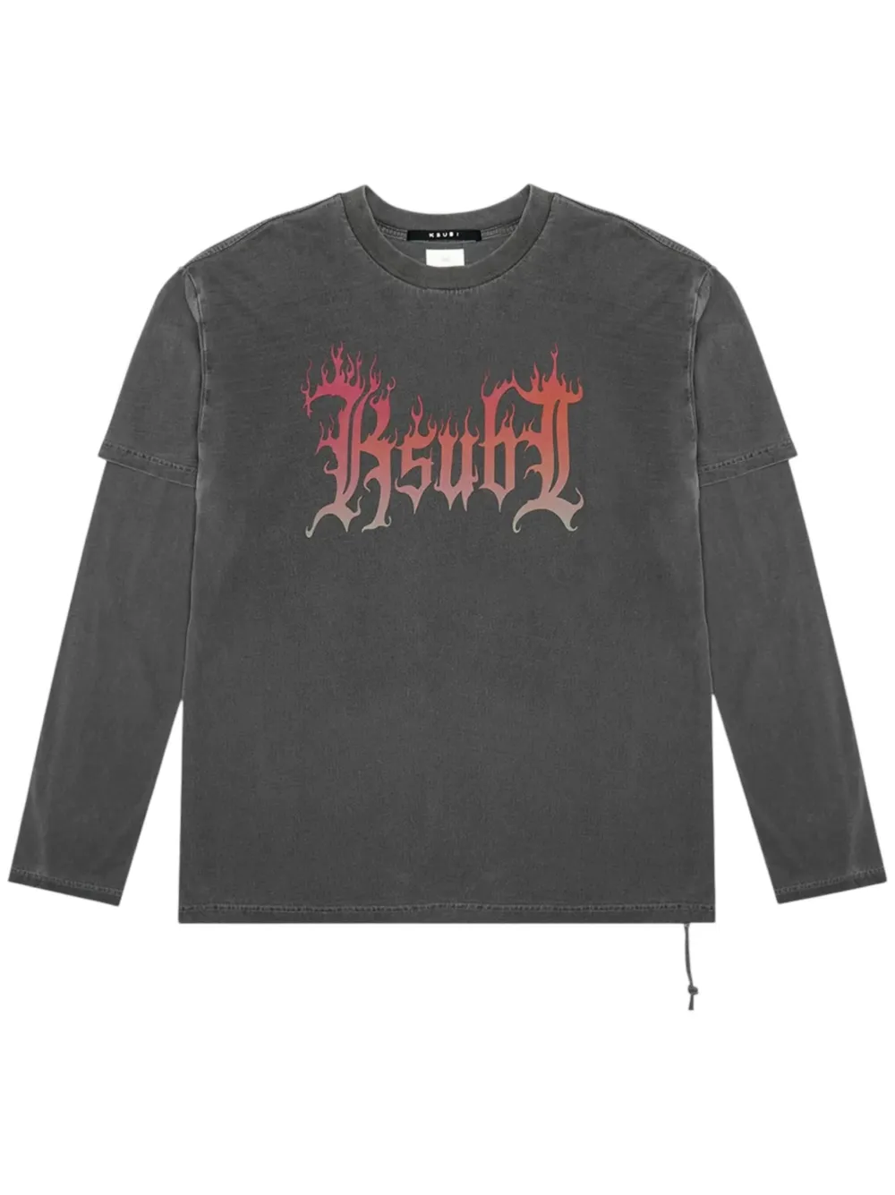 

Многослойная футболка Fuego Ksubi, черный