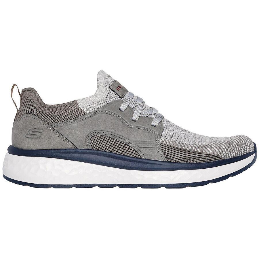 Кроссовки Skechers Lancer - Dalton, бежевые, мужские — фото 3