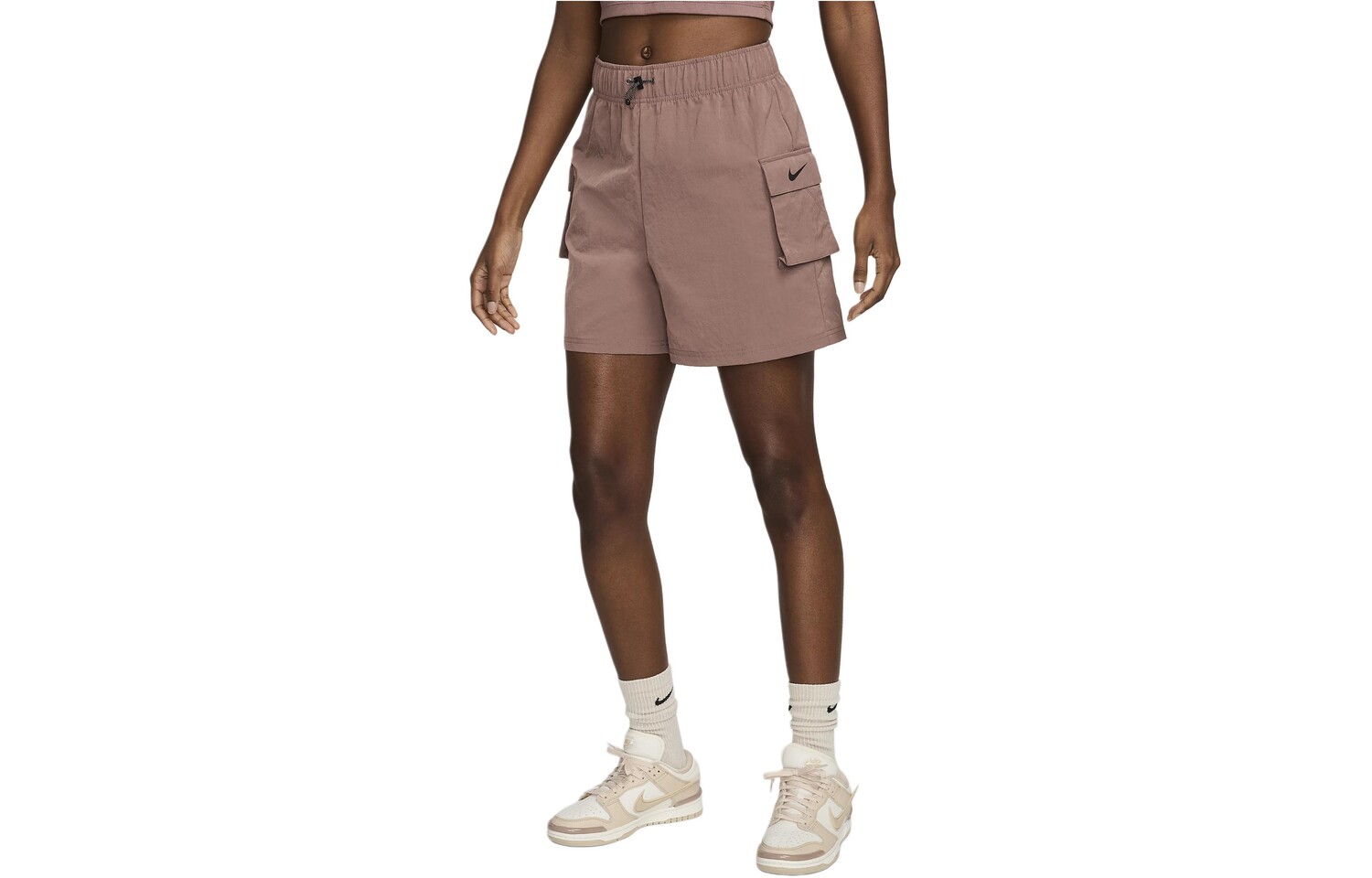 

Спортивная одежда Essentials Series Повседневные шорты женские Smokey Mauve Nike