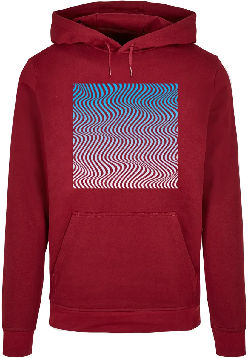 

Толстовка с капюшоном Merchcode " Merchcode Men's Summer - Wavy Pattern Basic Hoody", цвет Burgundy