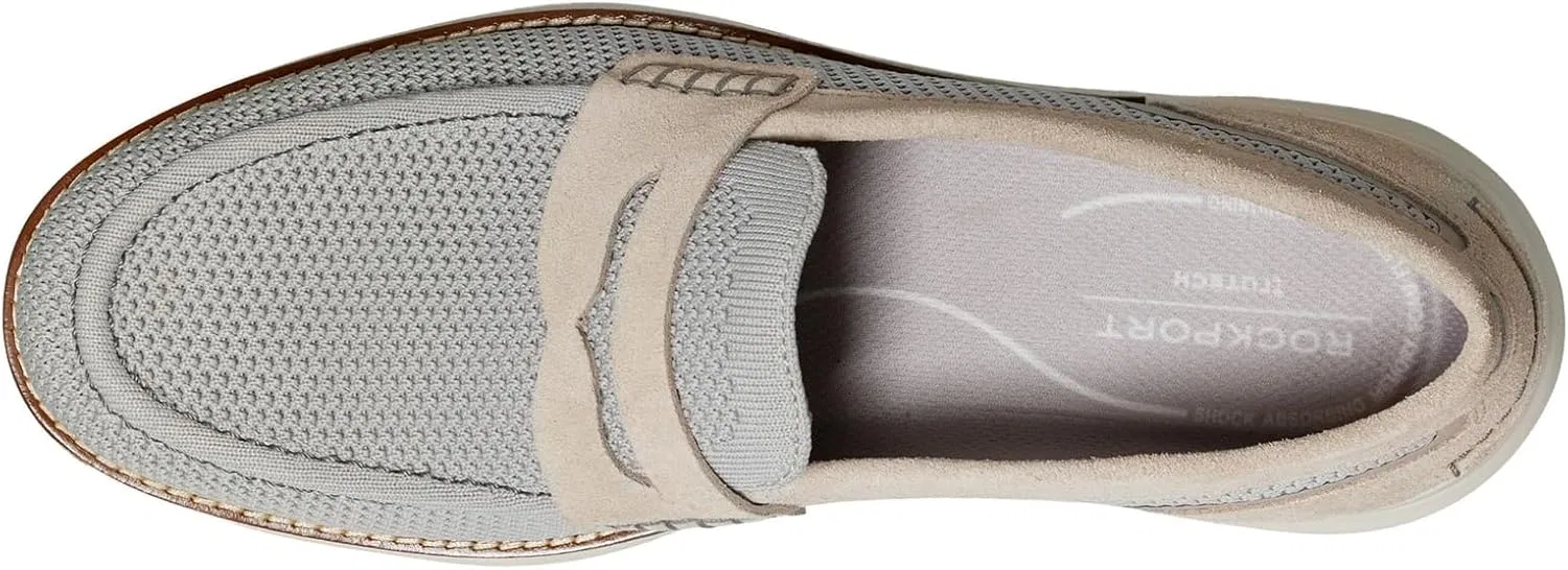 Мужские лоферы Rockport Lance, Taupe — фото 2