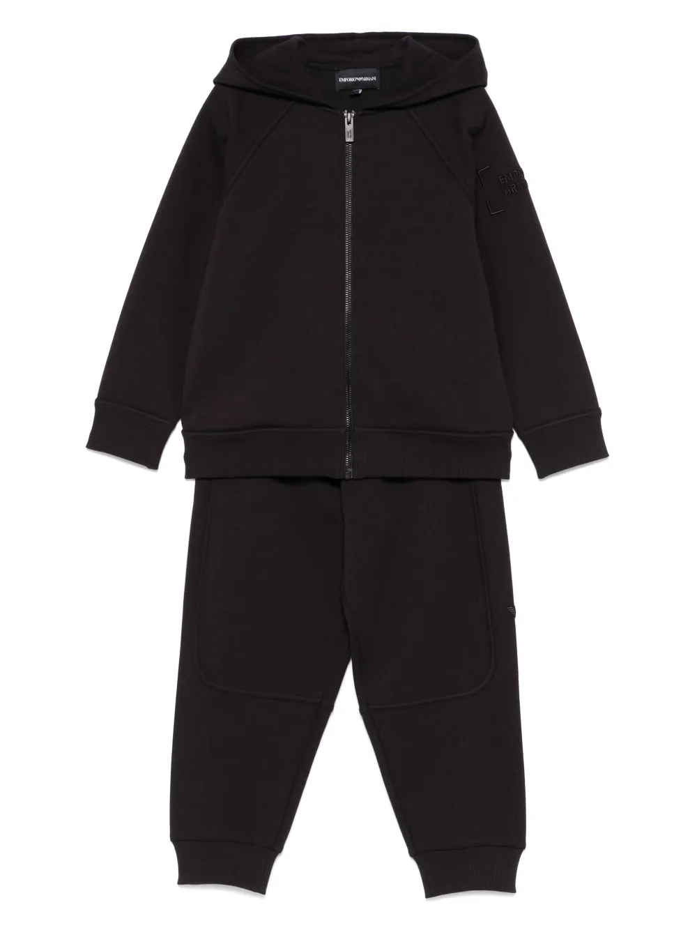 

Спортивный костюм с капюшоном Emporio Armani Kids, синий